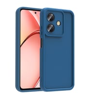 Oppo A3 Uyumlu Kılıf Kamera Korumalı Zore Ananas Kapak (Koyu Yeşil)