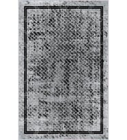 Eliana Home Baskılı, Yıkanabilir Kaymaz Taban Salon Halısı LNA0043-SD1092 100x150 cm (Gri)