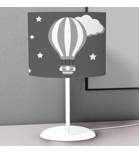 Çocuk Odası Dijital Baskılı Masaüstü Abajur Model 00015