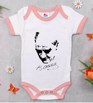 BK Kids Atatürk Temalı Pembe Bebek Body Zıbın-25