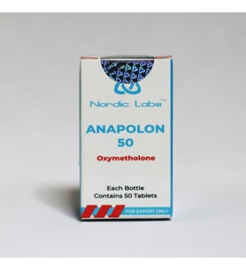 Nordic Labs Anapolon 50 (Oxymetholone) – 50mg 50 Tablet