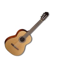Cort AC200NAT Klasik Gitar  Masif Ladin Kapak - Natürel