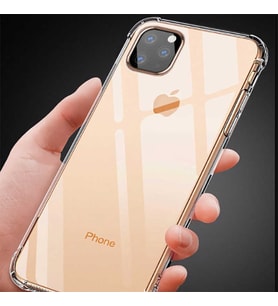 Lexroo iPhone 11 Pro Max Kılıf Nitro Anti Shock Silikon - Renksiz