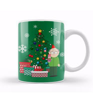 Mr Garrison Around The Christmas Tree South Park Kupa Bardak Porselen