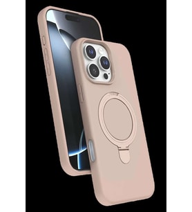 iPhone 16 Pro Regal Magsafe Standlı Kapak - Çöl Titanyum