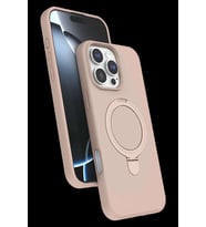 iPhone 16 Pro Regal Magsafe Standlı Kapak - Çöl Titanyum