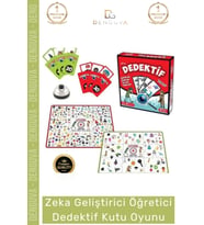 #KutuOyunu Eğitici Zeka Geliştirici Dikkat Geliştiren Hızlı Kartlı Etkinlik Dedektif Kutu Oyunu