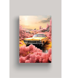 Nostaljik Klasik Otomobil Poster Modelleri - Klasik Seri 4 (Model 3)