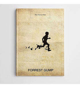 Forrest Gump Kanvas Tablo