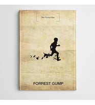 Forrest Gump Kanvas Tablo