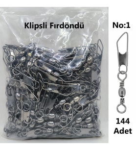 Effe No:1 Klipsli Fırdöndü 144 Adet