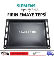 Siemens Ankastre Fırın Emaye Sığ Tepsi 44,2 X 37 CM