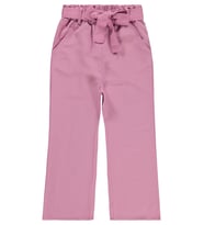 Civil Girls Kuşaklı 10-13 Yaş Pantolon - Pembe