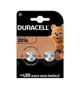 Northcity CR2016 3V Pil (2'li) – Uzun Ömürlü ve Güçlü Lityum Pil