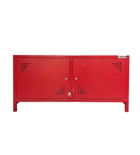 USTA ÇELİK TV SEHPASI KIRMIZI 119X40X60 U-TVSHP
