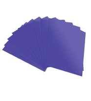 Lino Aynalı (Metalik) Karton 10'lu 50x70 cm MAVİ 