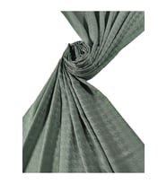 Enba Viskon Jakarlı Kaz Ayağı Desenli Şal 75x190 cm (Çağla Yeşili)
