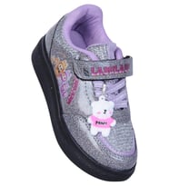Bolimex 9600 Simli Füme-Lila Kız Çocuk Spor Ayakkabı