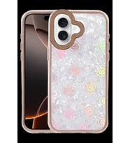 Pilelistore   Apple iPhone 16 Lumi Desenli Kapak - Çöl Titanyum