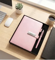 Özel Premium Kutulu Defter Kalem Seti