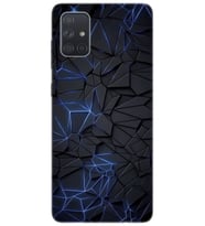 Samsung Galaxy A71 (SM-A715F) Uyumlu Kılıf Desen Baskı Silikon Karmaşık Design STK:1874