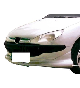 Peugeot 206 Uyumlu Ön Tampon Altı (3 Ve 5 Kapı Md) Fiber 1998-2012