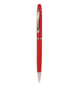 Kırmızı Touchpen Metal Kalem