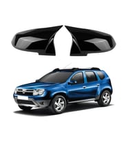 Dacia Duster 2010-2017 Uyumlu Parlak Siyah Batman Ayna Kapağı
