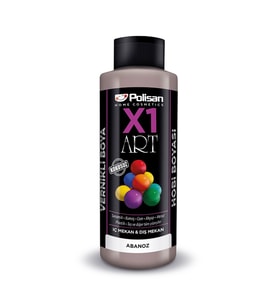 POLİSAN X1 HOBİ BOYASI 0046 ABANOZ 120 ML