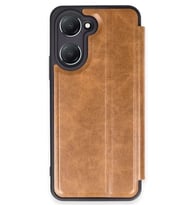 Y18 Kılıf Flip Cover - Taba