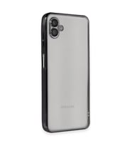 Galaxy A04 Kılıf Lensli - Siyah