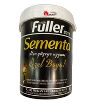Sementa Özel Su Bazlı Saf Akrilik Boya 0,5 Litre Beyaz