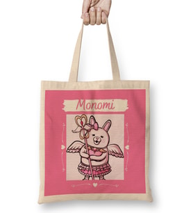 Monomi Danganronpa Bez Çanta Uzun Saplı