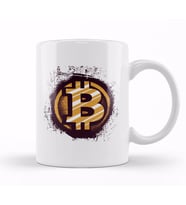 Bitcoin 01 Kupa Bardak Porselen