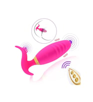 LUMINOUS Vibrating Egg Kablosuz Kumandalı Klitoris ve Vajina Uyarıcı 2 in 1 Vibratör