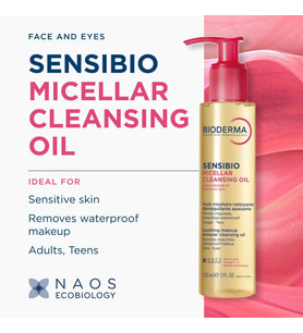 Bioderma Sensibio Micellar Cleansing Oil Tüm Ciltler Yüz ve Göz Makyajı Çift Aşamalı Temizleme Yağı 150 ml