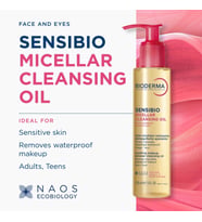Bioderma Sensibio Micellar Cleansing Oil Tüm Ciltler Yüz ve Göz Makyajı Çift Aşamalı Temizleme Yağı 150 ml