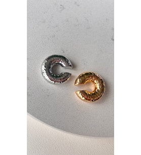 Earcuff kıkırdak küpe gold renk