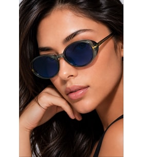 Premium Lüks Tasarım Oval Güneş Gözlüğü