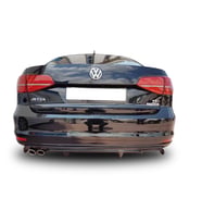 Volkswagen Jetta 6 (2015-2017) Makyajlı Uyumlu  R Arka  Difüzör (Plastik)