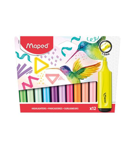 Maped Fluo'Peps Fosforlu Kalem 12 Renk 740901