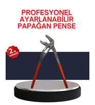 Dayanıklı Çelik Papağan Pense Ergonomik Yalıtımlı Sap - Lisinya
