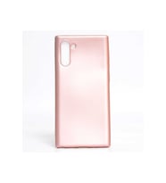 Samsung Galaxy Note 10 Uyumlu Kılıf Zore Premier Silikon Kapak (Rose Gold Altın)