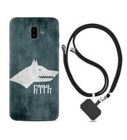 Samsung J6 Plus J7 Prime J7 Pro M20 Kılıf Boyun Askılı Silikon Göktürk 2 1411