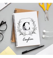 İsim Baskılı Defter Kişiye Özel