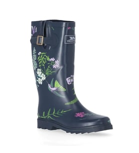 Trespass FAFOBOK30010 ELENA - FEMALE WELLY Humming Bird Kadın Outdoor Çizme (Siyah)