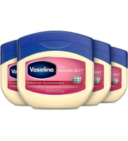 Petroleum Jelly Bebek Cilt Bakımı Koruyucu ve Saf 4 Sayım Kuru Cildi Tedavi Eder ve Bezin Döküntüsünden Şişmiş Cildi Önler Hipoalerjenik ve Ciltte Nazik 13 Oz