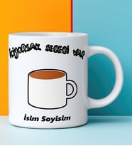 Komik - Esprili Kupaa Bardakk İÇİYORSAK SEBEBİ VAR KAHVE Tasarımlı Komik Kupaa Bardakk