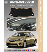 TOYOTA COROLLA E170 (2013-2019) Torpido Örtüsü Ön Göğüs Koruma Araca Özel Çatlamayı Önler Kaymaz