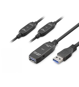 Usb 3.0 Repeater Uzatma Kablosu 20 M Siyah Hdx7564